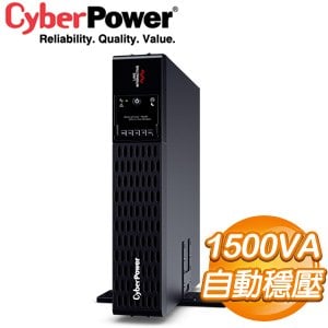 (送Type-C快充)CyberPower PR1500RT2U 1500VA 正弦波在線互動式機架不斷電系統