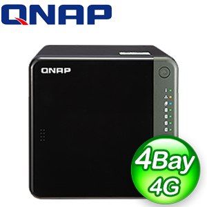 QNAP 威聯通 TS-453D-4G 4-Bay NAS 網路儲存伺服器(不含硬碟)