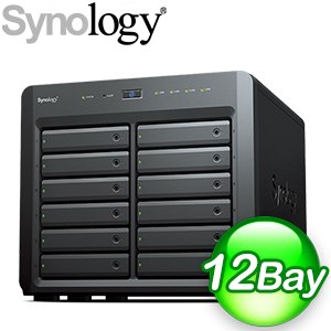 Synology 群暉 DS2419+ 12-Bay NAS 網路儲存伺服器(不含硬碟)