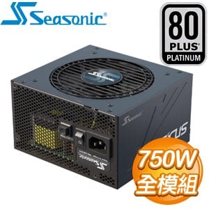 SeaSonic 海韻 Focus PX-750 750W 白金牌 全模組 電源供應器(10年保) SSR-750PX