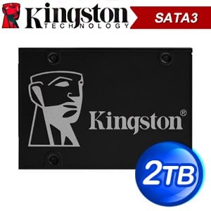 Kingston 金士頓 KC600 2TB 2.5吋 SATA SSD【五年保】SKC600/2048G