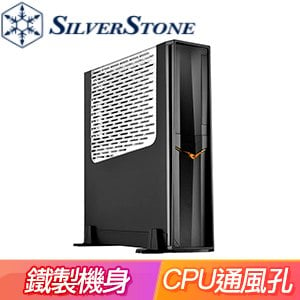 SilverStone 銀欣 RVZ02B-W 小烏鴉2 透側機殼《黑》(ITX/顯卡330mm/CPU散熱58mm/SFX電