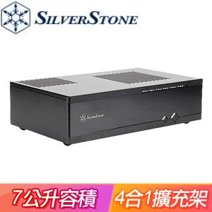 SilverStone 銀欣 ML05 機殼《黑》(ITX/短板顯卡/CPU散熱70mm/SFX電源) ML05B