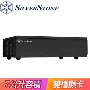 SilverStone 銀欣 ML06-E 機殼《黑》(ITX/雙槽短板顯卡/CPU散熱70mm/SFX電源) ML06-E