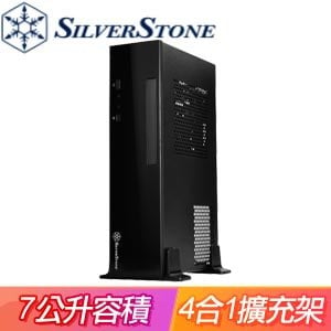 SilverStone 銀欣 ML09 機殼《黑》(ITX/短板顯卡175mm/CPU散熱37(70)mm/SFX電源) ML09