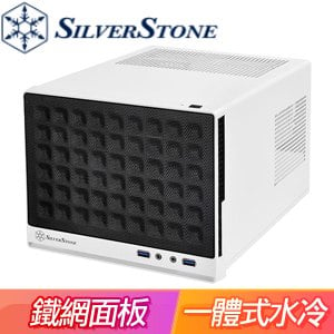 SilverStone 銀欣 SG13 機殼《白黑》(ITX/顯卡長270mm/CPU高61mm) SG13WB