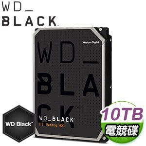 WD 威騰 10TB 3.5吋 7200轉 黑標電競硬碟(WD101FZBX-5Y)