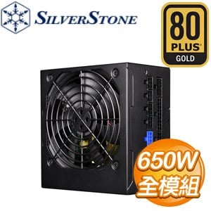 SilverStone 銀欣 SST-ST65F-GS 650W 金牌 全模組 電源供應器(5年保)