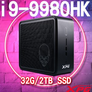 ADATA 威剛 XPG GAIA Mini PC 迷你電腦 (i9-9980HK/32G/SX8200 Pro 2TB)