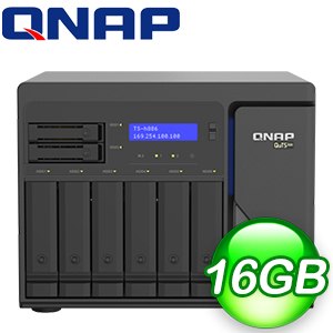 QNAP 威聯通 TS-h886-D1622-16G NAS伺服器