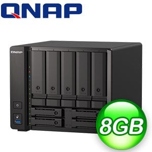 QNAP 威聯通 TS-h973AX-8G NAS伺服器