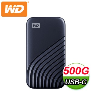 WD 威騰 My Passport SSD 500GB USB 3.2 外接SSD《藍》(WDBAGF5000ABL)