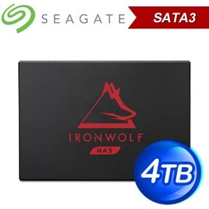 Seagate 希捷 IronWolf 125 那嘶狼 4TB 2.5吋 SATA SSD(ZA4000NM1A002)