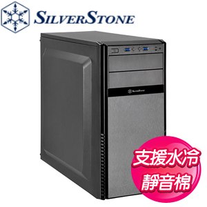 SilverStone 銀欣 PS11靜音版機殼《黑》(ATX/顯卡長411mm/CPU高161mm)