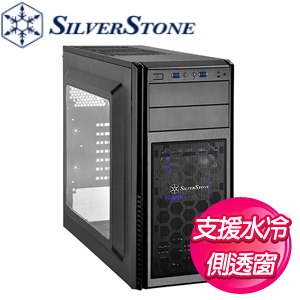 SilverStone 銀欣 PS11透側版機殼《黑》(ATX/顯卡長411mm/CPU高161mm)