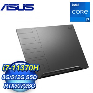 【客訂】ASUS 華碩 FX516PR-0091A11370H 15吋電競筆電《灰》(i7-11370H/8G/512G PCIe/