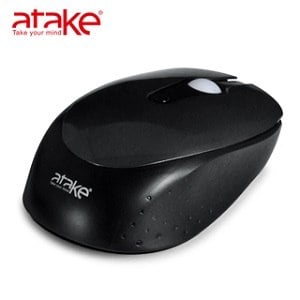 ATake 2.4G/藍芽雙模無線滑鼠 黑