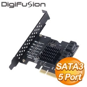 【客訂】伽利略 PCI-E 3.0 4X SATA III 5埠 擴充卡(PEMSP01)