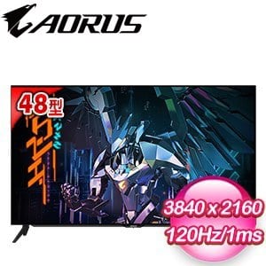 (送人中之龍8)Gigabyte 技嘉 AORUS FO48U 48型 OLED HDMI 2.1 4K電競螢幕