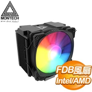 MONTECH 君主 Air Cooler 210 A.RGB CPU散熱器【附LGA1700扣具】