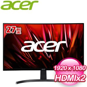 ACER 宏碁 ED273 B 27型 1ms 曲面電腦螢幕