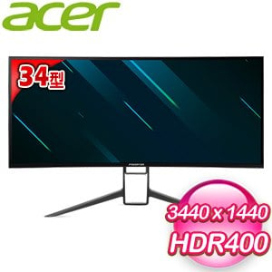 ACER 宏碁 X34 GS 34型 180Hz 2K 曲面電競螢幕
