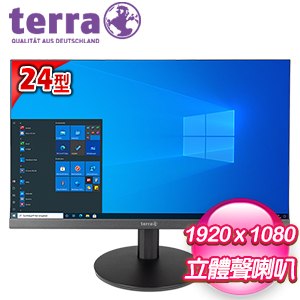 terra 德國沃特曼 2448W 24型 IPS不閃屏廣視角螢幕《三年保》