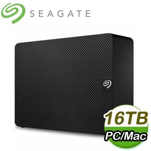 Seagate 希捷 新黑鑽 Expansion Desktop 16TB 3.5吋外接硬碟(STKP16000400)