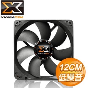 XIGMATEK 富鈞 XSF-F1252 12cm 1600rpm 靜音風扇