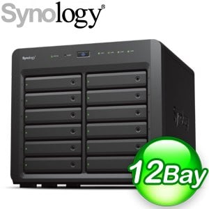Synology 群暉 DS2422+ 12-Bay NAS 網路儲存伺服器