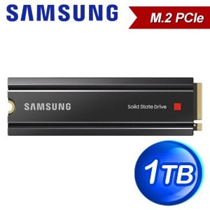 Samsung 三星 980 PRO with Heatsink 1TB PCIe 4.0 NVMe SSD【含散熱片】(讀:7000M/寫:5000M) 台灣代理商貨