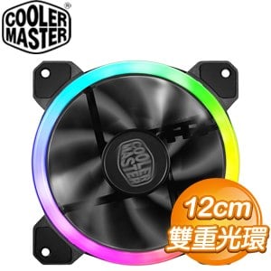 Cooler Master 酷碼 MasterFan MF120 S2 ARGB 12CM 靜音風扇(MFW-B2DN-12NFA-S2)