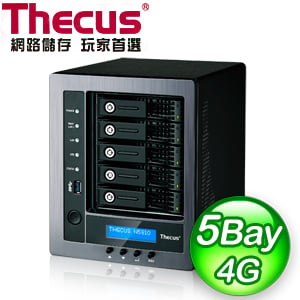 Thecus 色卡司 N5810 5Bay NAS 網路儲存伺服器