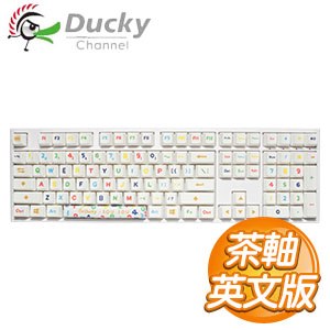 Ducky X SOU．SOU One 2 茶軸英文 無背光 聯名限定版鍵盤