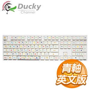 Ducky X SOU．SOU One 2 青軸英文 無背光 聯名限定版鍵盤