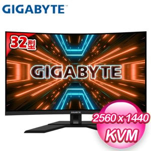 Gigabyte 技嘉 M32QC 32型 170Hz HDR400 KVM 曲面電競螢幕