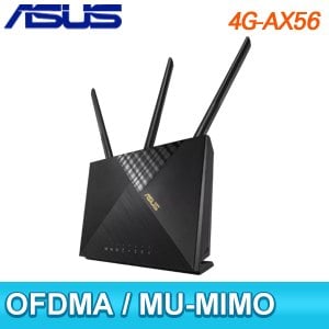 ASUS 華碩 4G-AX56 4G LTE WIFI6 SIM卡無線路由器(分享器)