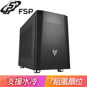 FSP 全漢 CST350 PLUS M-ATX電腦機殼《黑》