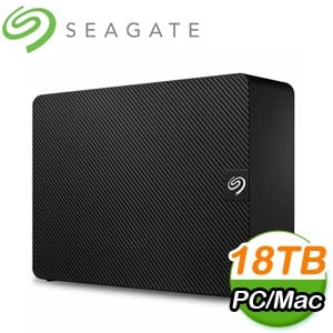 Seagate 希捷 新黑鑽 Expansion Desktop 18TB 3.5吋外接硬碟(STKP18000400)