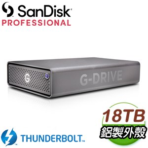 SanDisk Professional G-DRIVE PRO 18TB 專業級桌上型硬碟