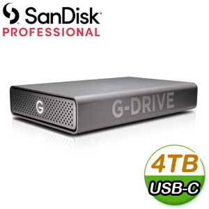 SanDisk Professional G-DRIVE 4TB 專業級桌上型硬碟