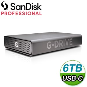 SanDisk Professional G-DRIVE 6TB 專業級桌上型硬碟