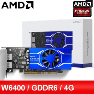 AMD Radeon Pro W6400 4G 64bit 專業繪圖卡