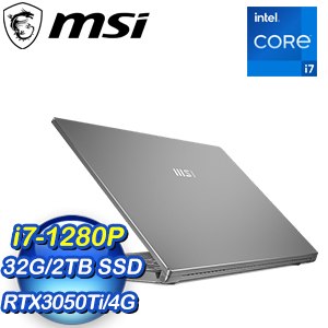MSI 微星 Prestige 15 A12UD-021TW 15吋商務筆電(i7-1280P/32G/2T SSD/RTX3050Ti/W11P)