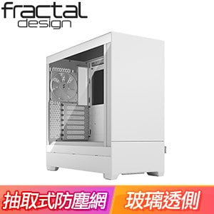 Fractal Design Pop Silent 玻璃透側 ATX靜音機殼《白》FD-C-POS1A-04