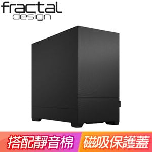 Fractal Design Pop Mini Silent M-ATX靜音機殼《黑》FD-C-POS1M-01