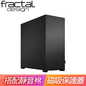 Fractal Design Pop XL Silent E-ATX靜音機殼《黑》FD-C-POS1X-01