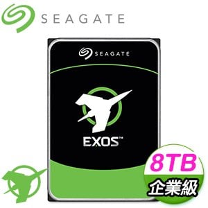 Seagate 希捷 企業號 8TB 3.5吋 7200轉 256M快取 SATA3 EXOS企業級硬碟(ST8000NM017B-5Y)