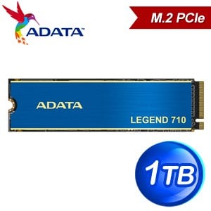 ADATA 威剛 LEGEND 710 1TB M.2 PCIe SSD固態硬碟(讀:2400M/寫:1800M)