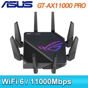 ASUS 華碩 GT-AX11000 PRO 三頻 WiFi 6 電競路由器 分享器